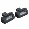 BIAREN 2x Rear Number Plate Lights Lamps For Ford Transit