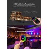 LIGHTEU®, Miboxer Color 4 Zone RGBW Dimmable 2.4GHz RF Remote