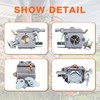 Mtanlo Carburetor Kit For Husqvarna 36 41 136 137 141
