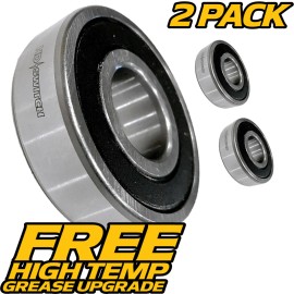 HD Switch (2) Double Pulley Rebuild Bearings fits John Deere AM118794 325 335 345 355D