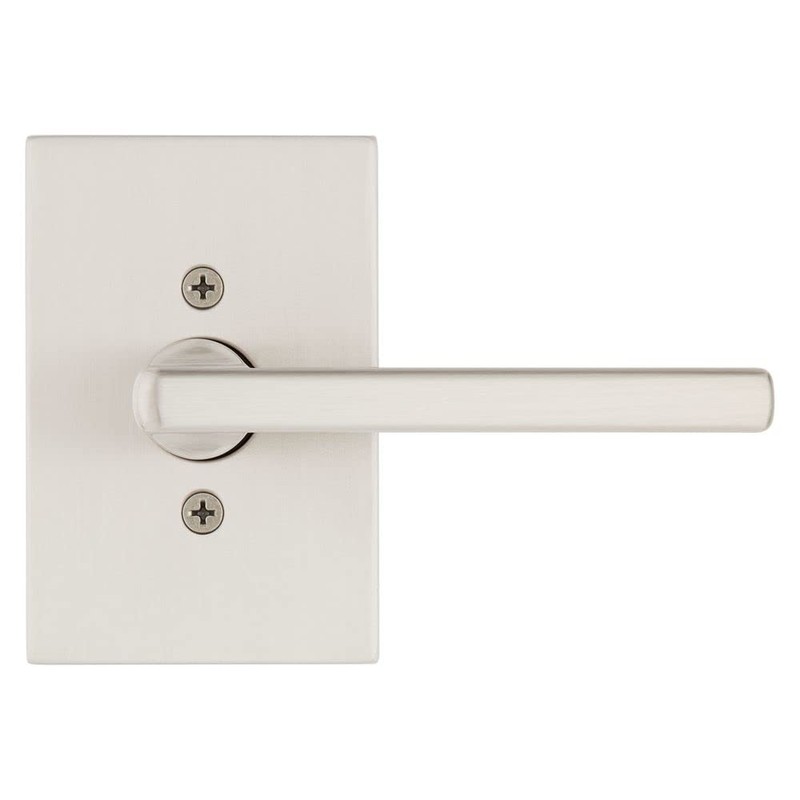 Kwikset Halifax Dummy Door Handle, Single Sided Lever for Closets,