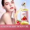 Kit Facial Y Corporal Pastel De Fresa Bioaqua Con 3
