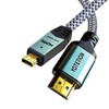 YOTETION 4K Micro HDMI to HDMI Male Cable 25FT, 4K@60Hz
