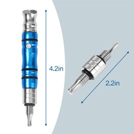 WHDZ Paintless Dent Repair Tools Metal Knockdown Pen Dent Removal Pen Tap Down Tools Auto Body Dent Removal Tools for Hail Damage Door Dings