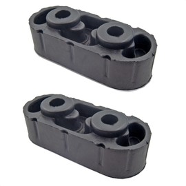 Engytrl - Aisladores de silenciador de escape, ganchos para tubo de escape compatibles con Chevy Avalanche Silverado Suburban Tahoe, también para Sierra Yukon