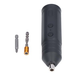 Mini Electric Screwdriver Set, 200rpm ABS Small Mini Electric Screwdriver Drill Cordless USB Charging for Electrical Maintenance