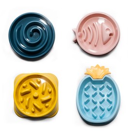 CANINOZ Pack of 4 Feeder Dog Anti-Voracity Slow Toys for Dogs Interactive Toy Dog Bowl Original Gift for Men Women Feeders Cats Accessories Dogs Pets (Pack 2)