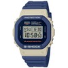 Casio DW-5610BEP-2JR Men's Wristwatch, BlackEyePatch Collaboration Model, Navy, navy