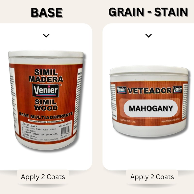Venier Mahogany Wood Look Paint - Garage Doors - Interior/Exterior