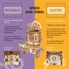 Wood Trick Space Junk Robot 3D Wooden Puzzles for Adults