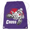Cross Motorcycle Backpack, purple, Unit size