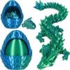 3D Printed Dragon Egg,Easter Crystal Dragon, Pearlescent for Easter Basket