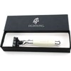 Razor with 3 edges and thorough and durable razor blade