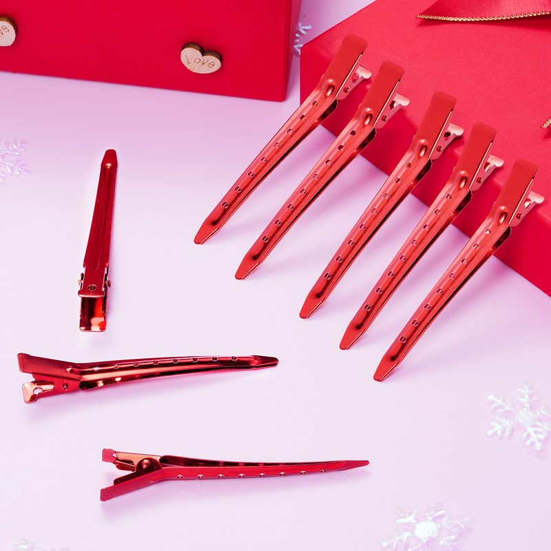 24 Packs Duck Bill Clips, Bantoye 3.35 Inches Rustproof Metal