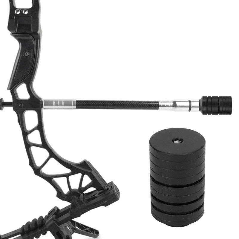 Archery Bow Stabilizer Weight Kit Detachable Aluminum Alloy Counterweight Kit