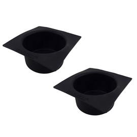Waxness Non-Stick Easy Clean Silicone Bowl Black – 1 lb for Single and Double Warmers WN-5001/5002 Pack of 2