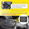 Flex Powered Console Organizer for 2025 2026 Ford Expedition Accessories