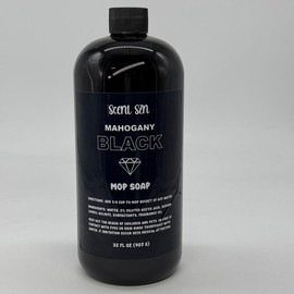 Scented Mop Soap - (32 oz):_Mahogany Black