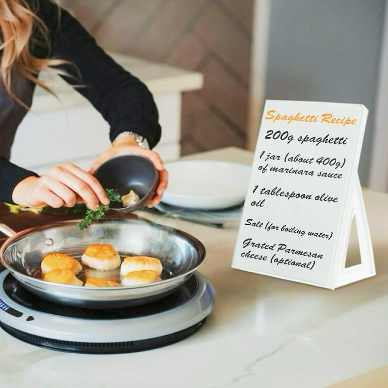 Dashify Desktop Dry Erase Board, Small Whiteboard with Stand, A5