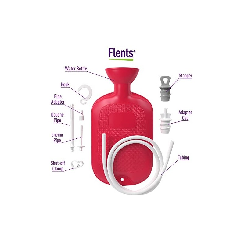 Flents Douche And Enema Combination Kit For Men And Women,