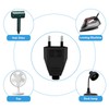 Pack of 4 Euro Plug Flat, Euro Plug Flat 250