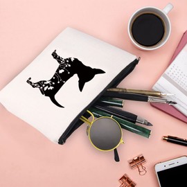 XYANFA Chihuahua Gifts Chihuahua Mom Gifts Chihuahua Makeup Bag Chihuahua Themed Gift For Chihuahua Lovers Cosmetic Bag (Chihuahua)