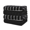 Kitchen Towels Cotton Black - Tea Towels Absorbent - Thick