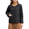 S P Y M Womens Diamond Quilted Jacket Lightweight Padding
