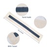 Karlesi Table Runner,Cotton and Natural Burlap Splicing Table Runner with