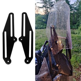 PSLER Windshield Bracket Regulator for TENERE 700 XTZ 700 2019 2020 2021 2022 2023, Windscreen 4 Inches 100mm Height Adjustment Mount Kits Motorcycle Accessories