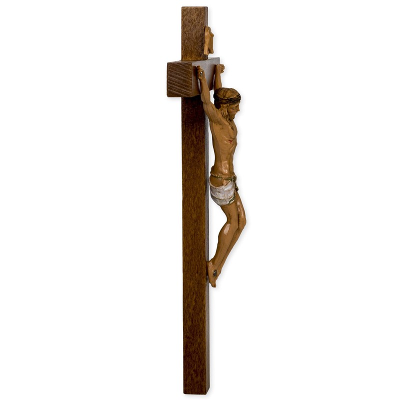 Crucifixes Fontanini Crucifix Body of Christ on a Wood Cross,