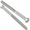 VGBUY 3/8" x 5" Hex Head Lag Screws 6Pcs, 304