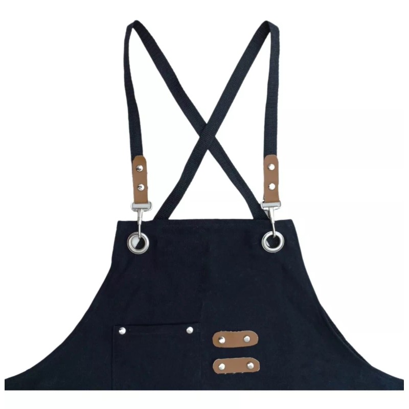 Texben 4 Mandil Delantal Cocina Chef-barbería-multiusos-unisex