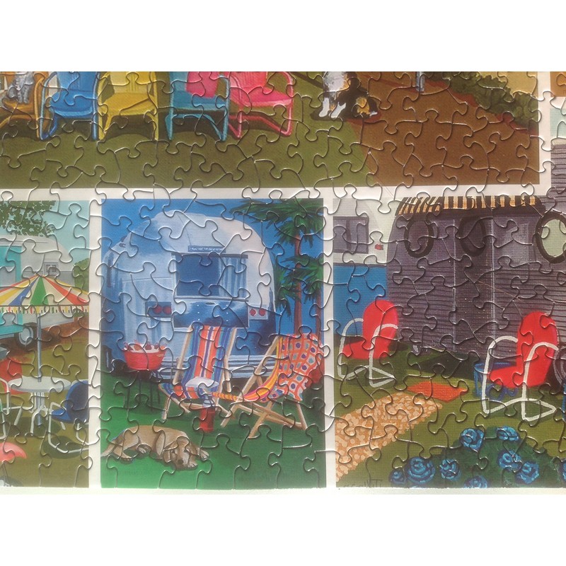 Vintage Trailer Jigsaw Puzzle