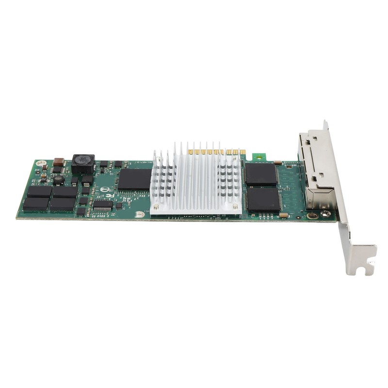 Gigabit Network Card 4 RJ45 Port PCIE X4 10Mbps 100Mbps