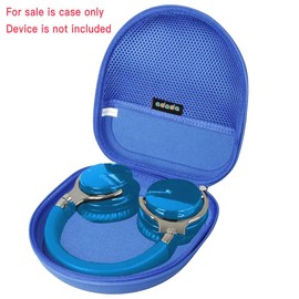 Adada Hard Travel Case for Silensys E7 / PurelySound E7 / MOVSSOU E7 / COWIN E7 / Tapela E7 / Audonia E7 Active Noise Cancelling Bluetooth Headphones (Blue)