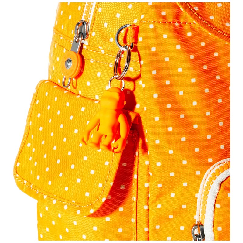 Kipling Backpacks CITY PACK S Soft Dot Yellow