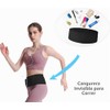 Riñonera para Correr Elástica y Ajustable - Cangurera Deportiva Ultradelgada