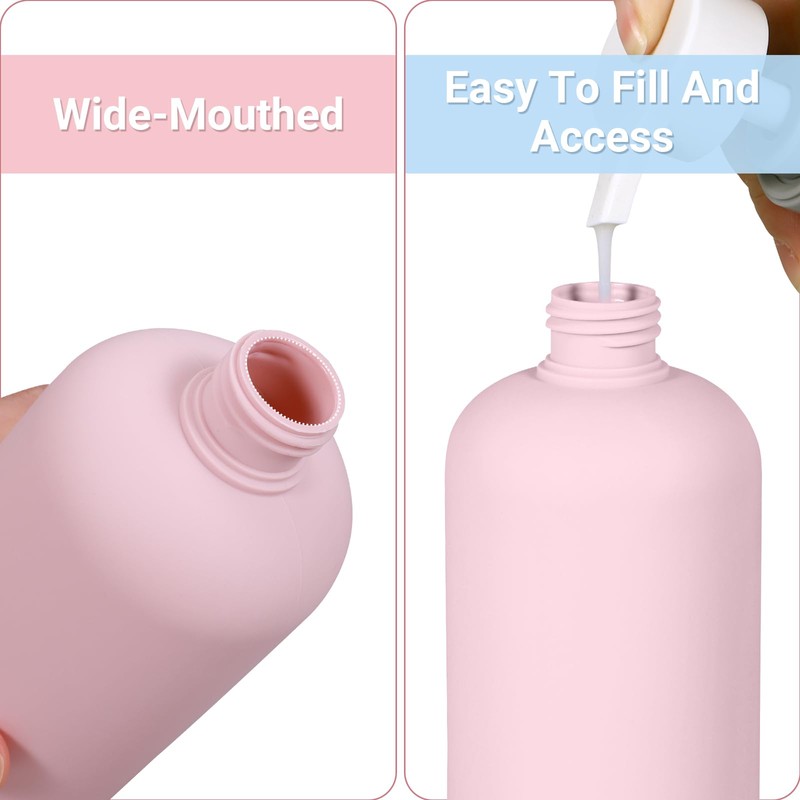 ASEVAT 3.4 oz Plastic Squeeze Bottle for Lotion, Plastic Empty