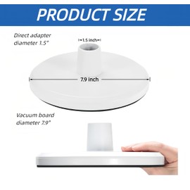 Punhard SP1106 Pool Skimmer Vacuum Plate Compatible with Hayward Swimming Pool Skimmers SP1082 1084 1085 1075, for Skim Vac Plate In-Ground Pool Cleaning