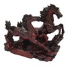 Ripe India Two Red/Cherry Running Horses, Victory Horses for Feng