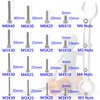Rshuhx M3 M4 M5 M6 Nuts and Bolts Hexagon Socket