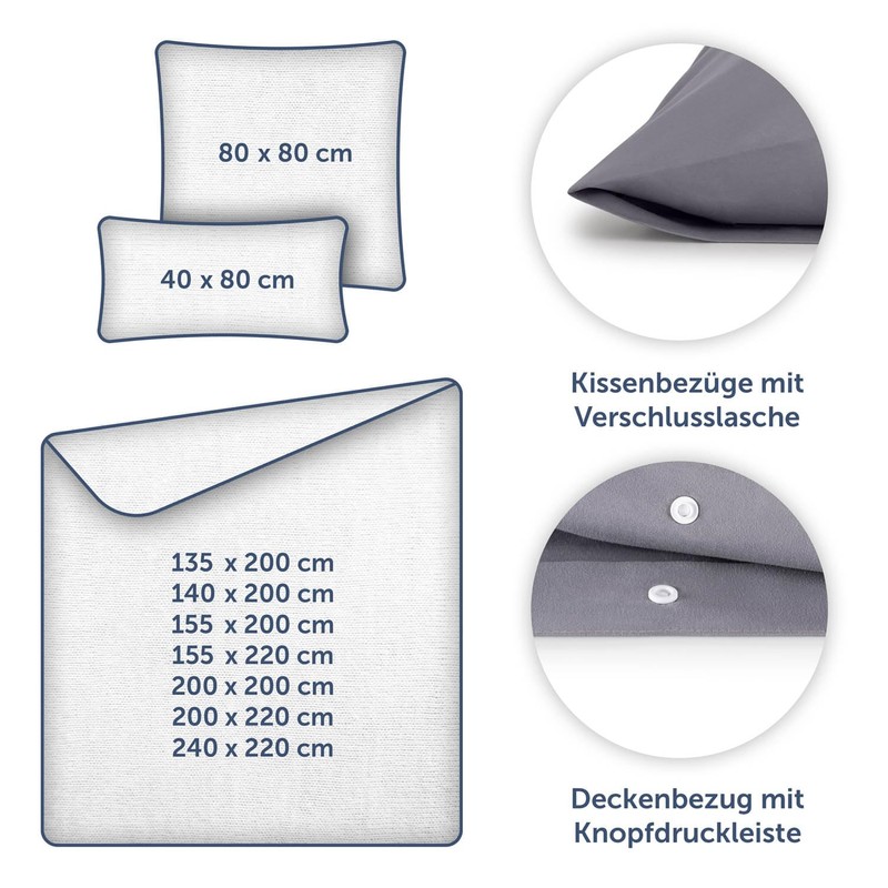 Blumtal 90 Microfibre Bed Linen And Pillowcase Set