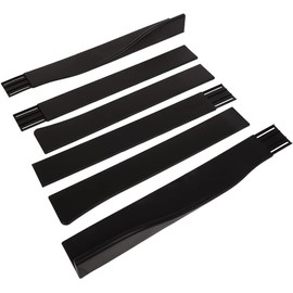 OCPTY 6PCS Plastic Universal Side Skirts for Cars Body Kit 59"* 4"