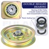 3 Pack 756-04129B Idler Pulley Replaces Troy Bilt Pulley 753-08171