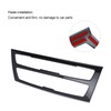 Air Conditioning Button Frame Carbon Fiber Texture Panel Trim Replacement