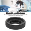 Iris Adapter Aperture Lens Adjustable Iris Aperture Diaphragm Portable Optical