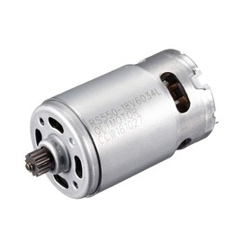 sourcing map DC 18V 20500 rpm Electric Gear Motor 12 Teeth for Cordless Screwdriver