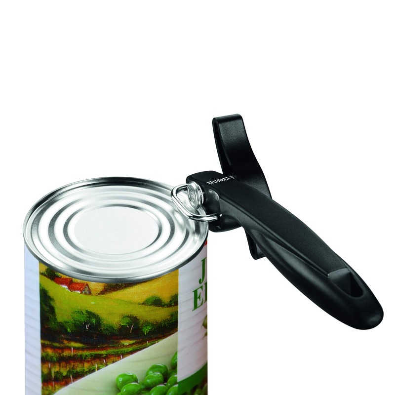 Kelomat Safety Can Opener, 4080-247 Can Opener, Black