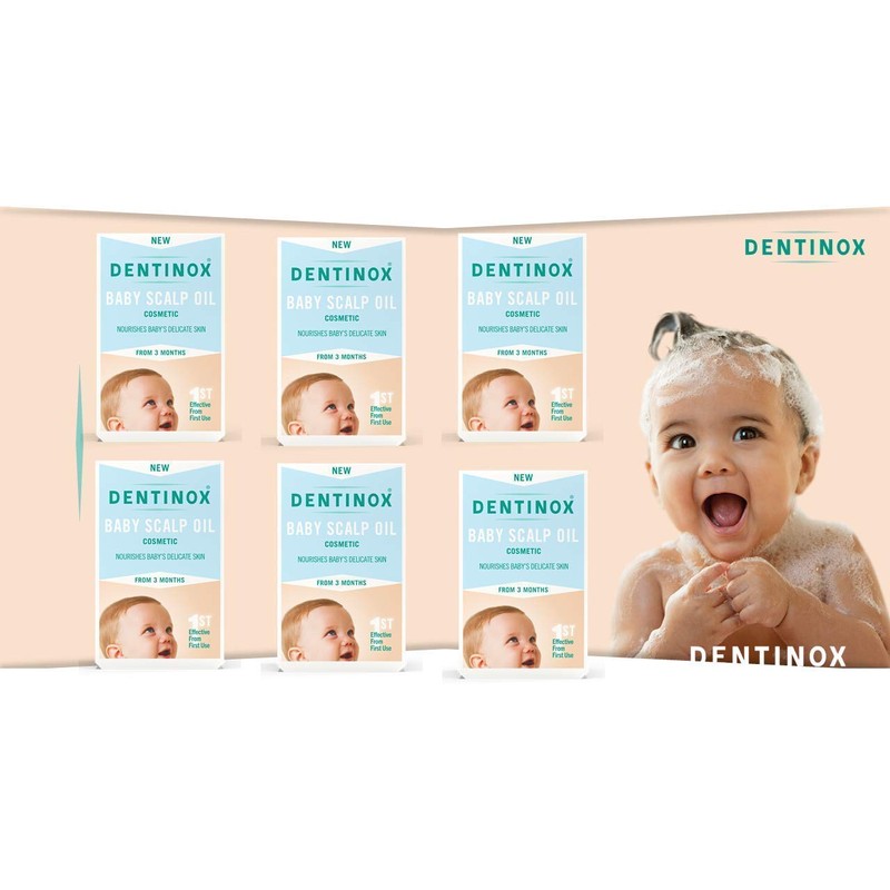 Dentinox Baby Scalp Oil for Nourishing Babies Dry Scalp, 30